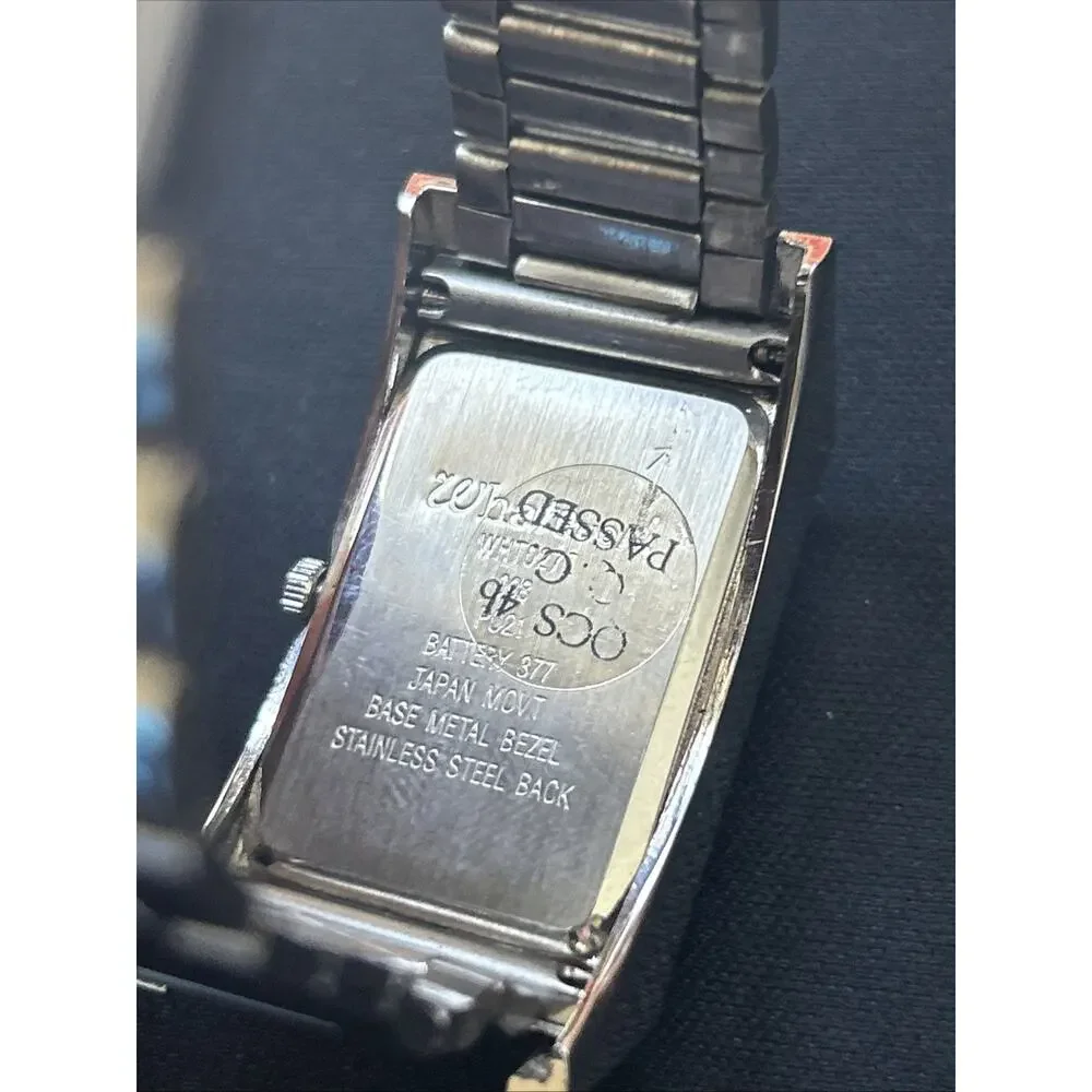 Whatever! Navy Blue Dial Silver Tone Women’s Quartz Watch